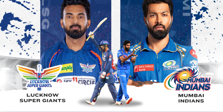 Mumbai Indians vs Lucknow Super Giants Match Scorecard - 45th Match Wankhede Stadium, April 27, 2025