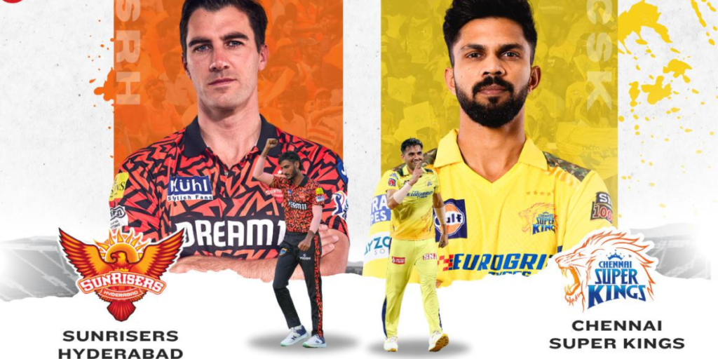 Chennai Super Kings vs Sunrisers Hyderabad Match Scorecard – 43rd Match at MA Chidambaram Stadium, Chepauk, Chennai, April 25, 2025