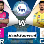 Rajasthan Royals vs Chennai Super Kings Match Scorecard