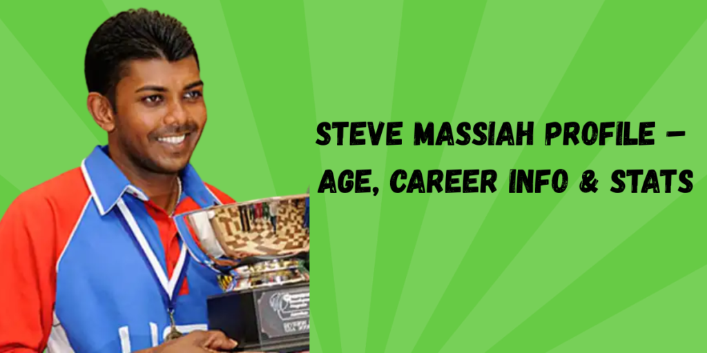 Steve Massiah Profile – Age, Career Info & Stats