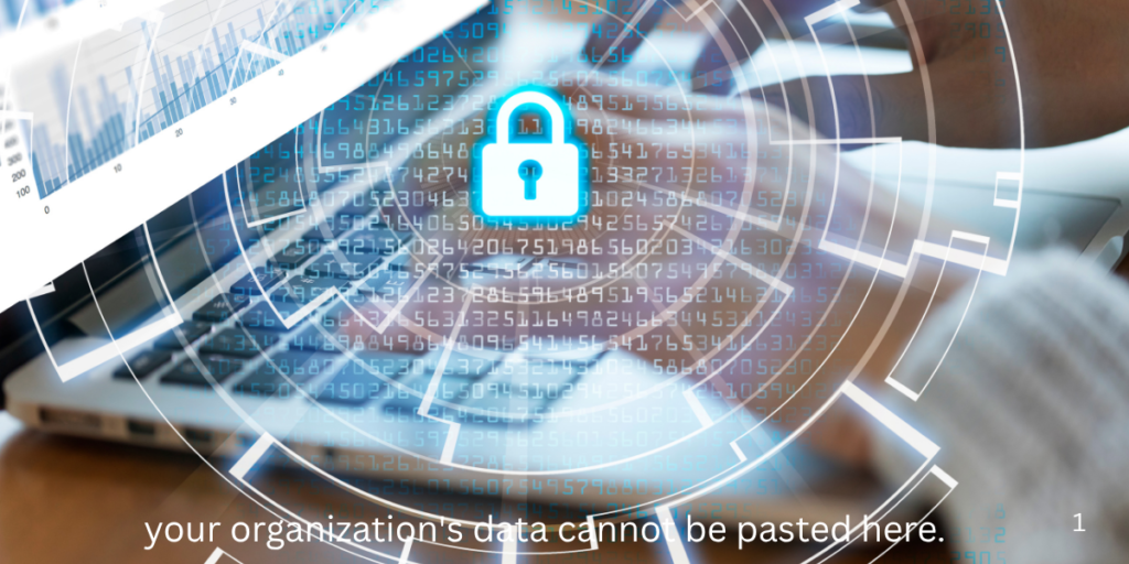 your organization's data cannot be pasted here.
