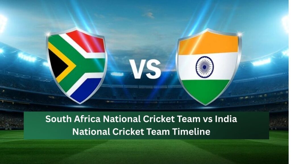South Africa National Cricket Team vs India National Cricket Team Timeline