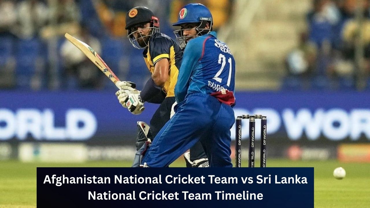 Afghanistan National Cricket Team vs Sri Lanka National Cricket Team Timeline