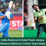 India National Cricket Team versus Pakistan National Cricket Team Stats